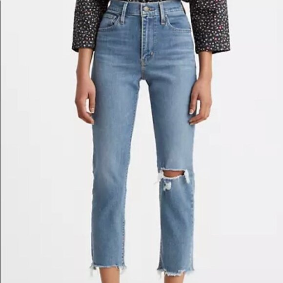 Levi's Denim - Levi's 724 High Rise Straight Crop